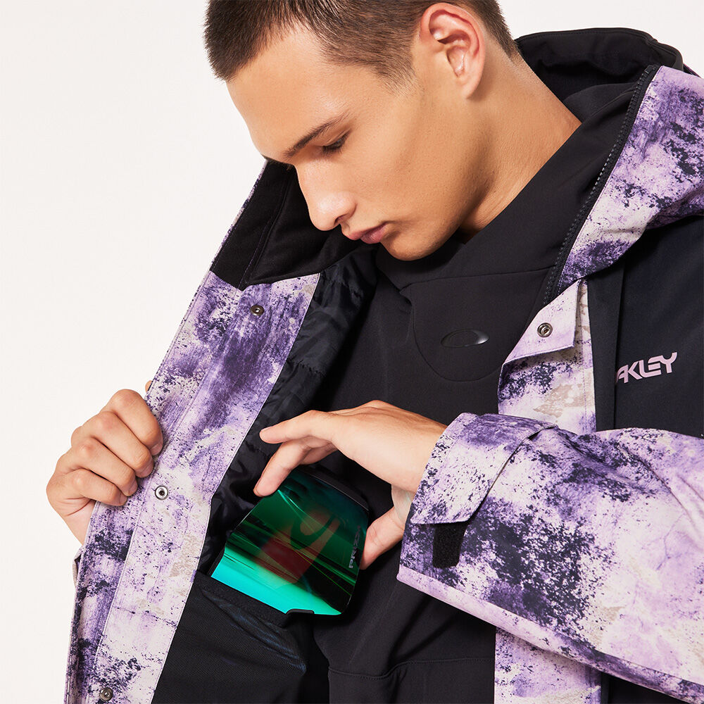 Oakley Men's Range RC Jacket 2.0 | Oxidation Print Lilac, M