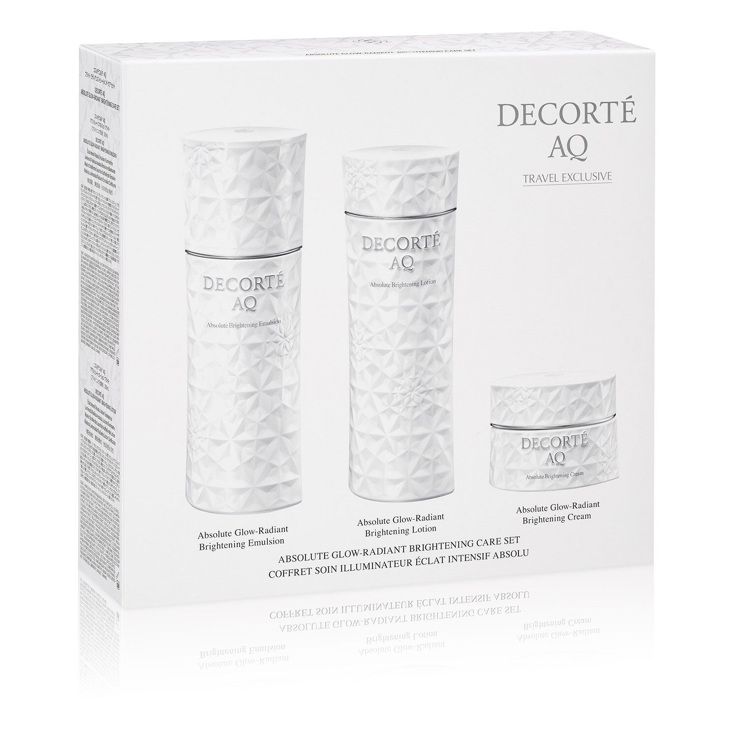 DECORTÉ AQ ABSOLUTE GLOW-RADIANT BRIGHTENING CARE SET