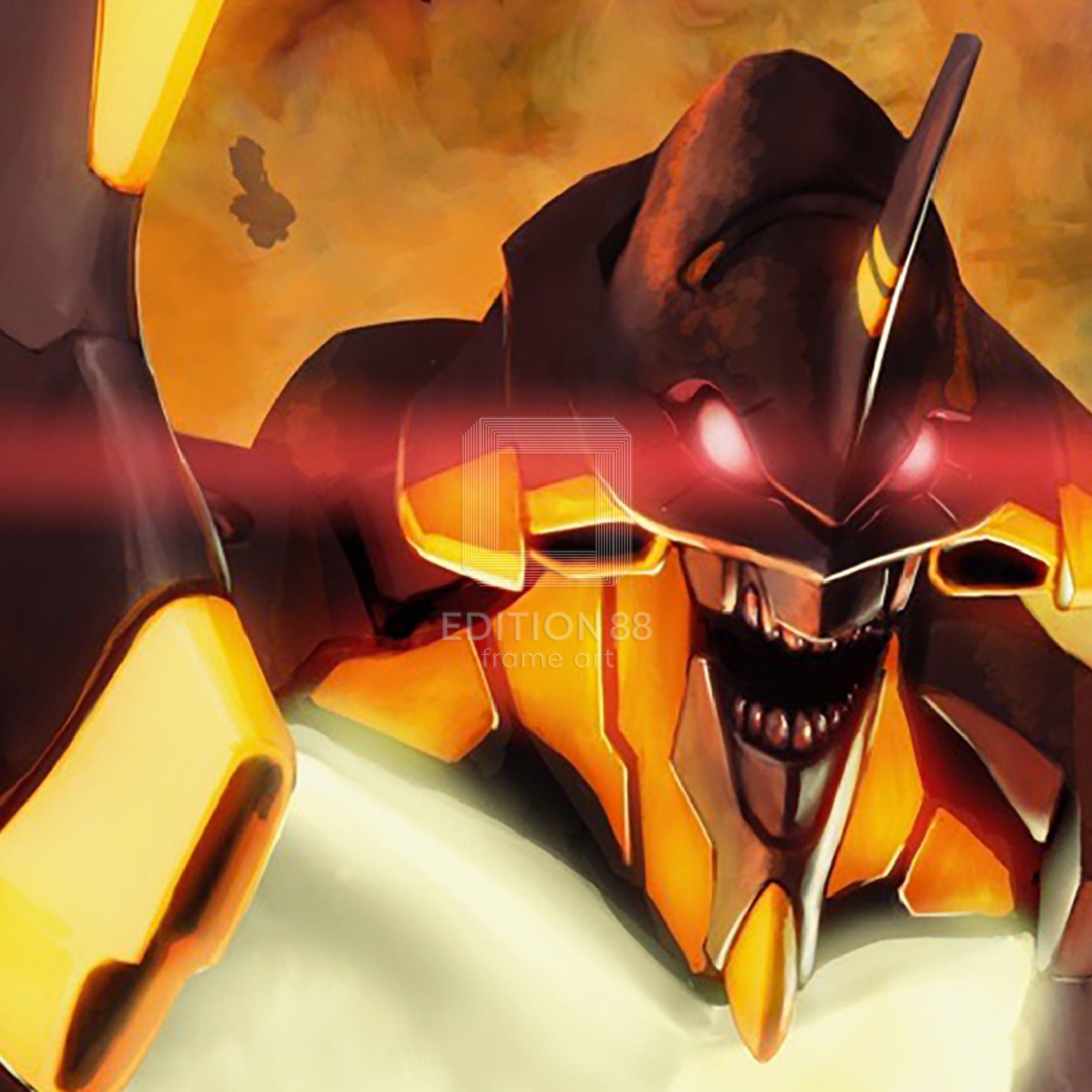 ゴジラVSエヴァンゲリオン 88グラフ/天神英貴（直筆サイン入り/限定100枚）