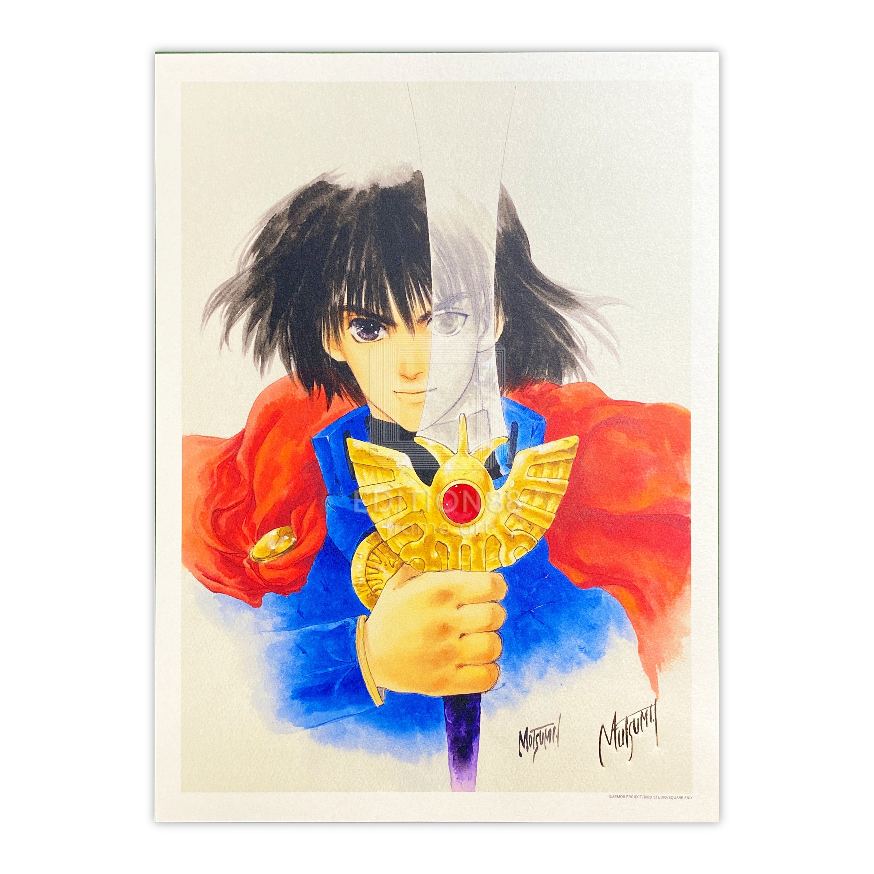 ドラゴンクエスト いのまたむつみ画集」88グラフ プラチナ版