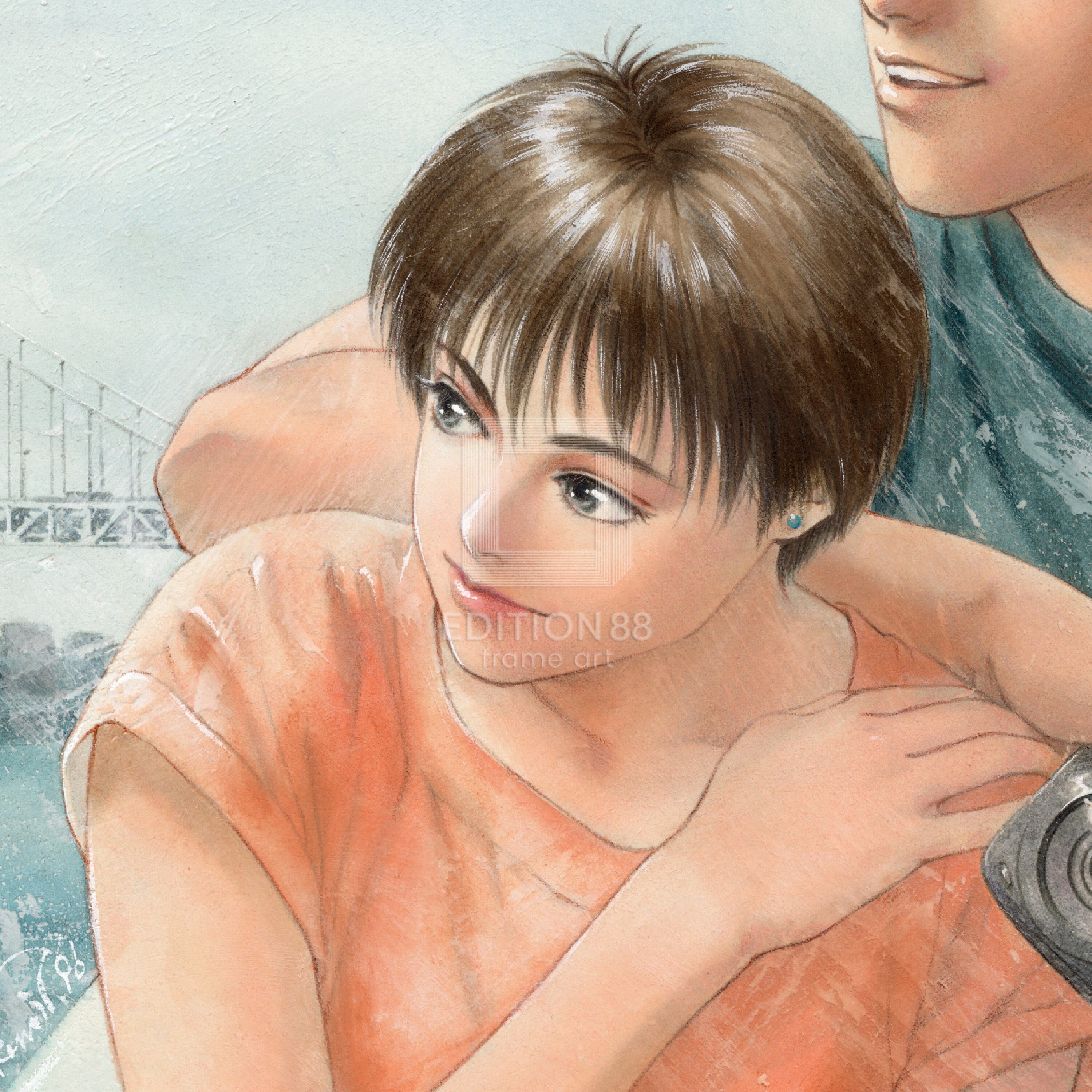 機動警察パトレイバー 」88グラフ1（高田明美直筆サイン入り / 限定100枚）