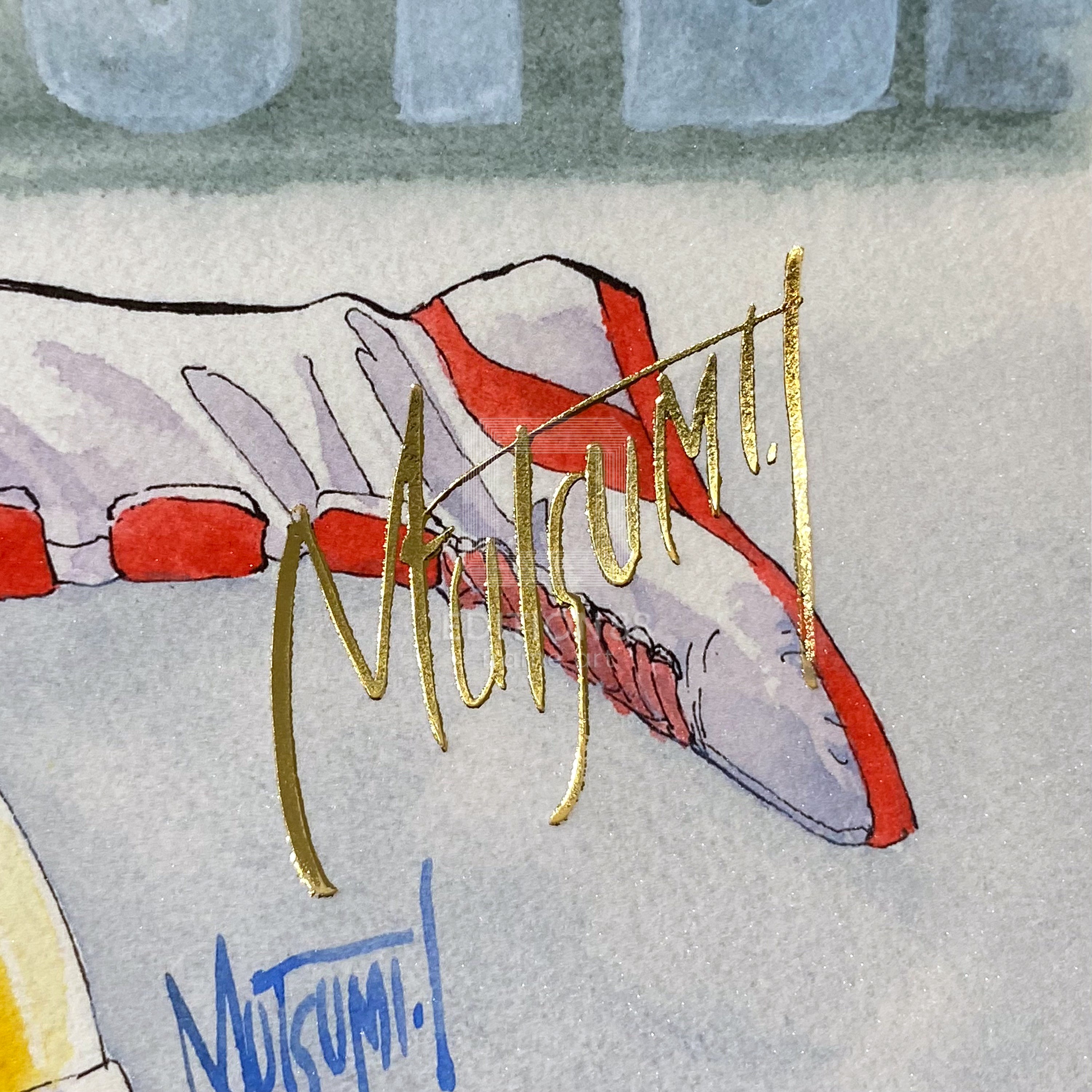 新世紀GPXサイバーフォーミュラ」88グラフ7/いのまたむつみ（箔押し