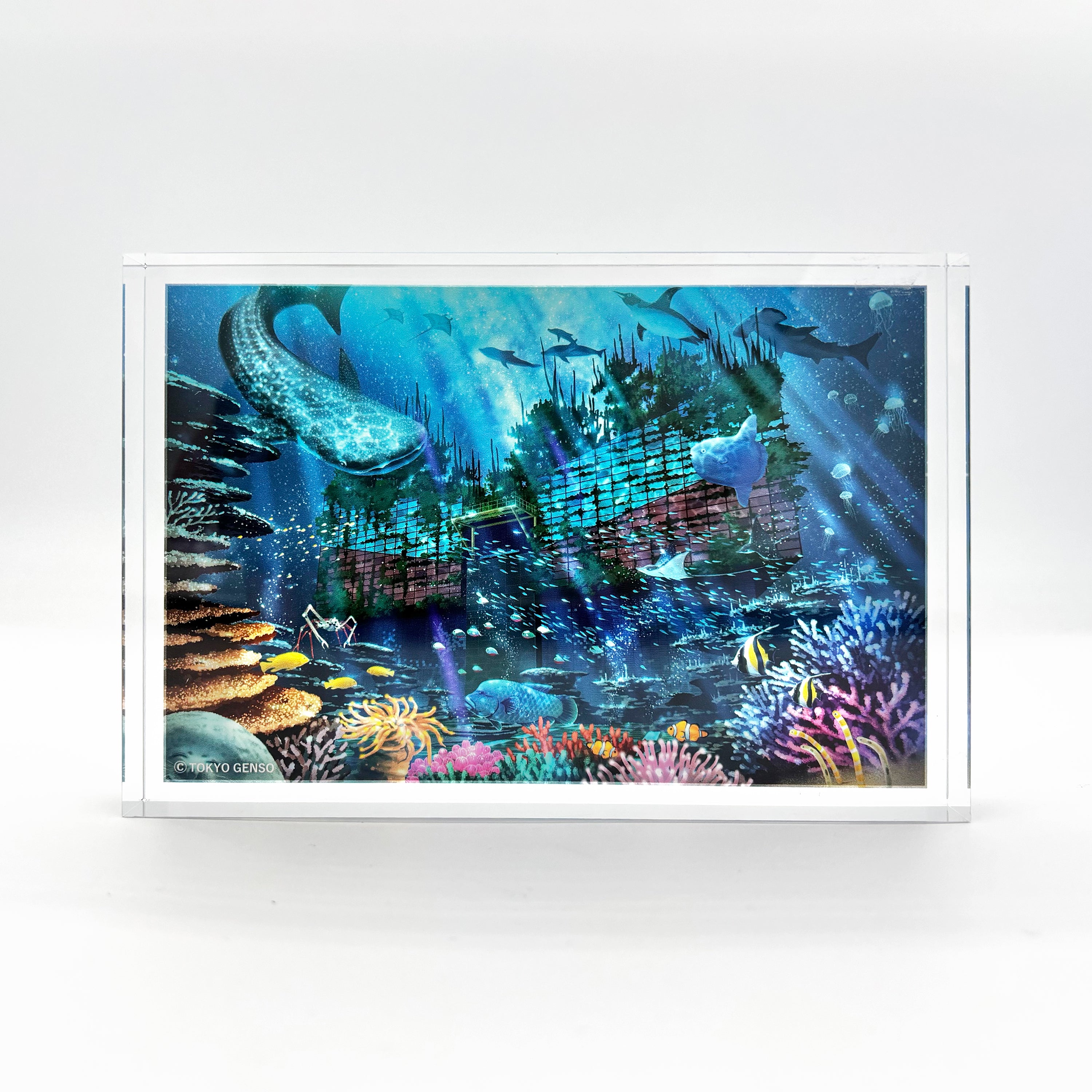 アクリルブロック「海遊館幻想」/ 東京幻想