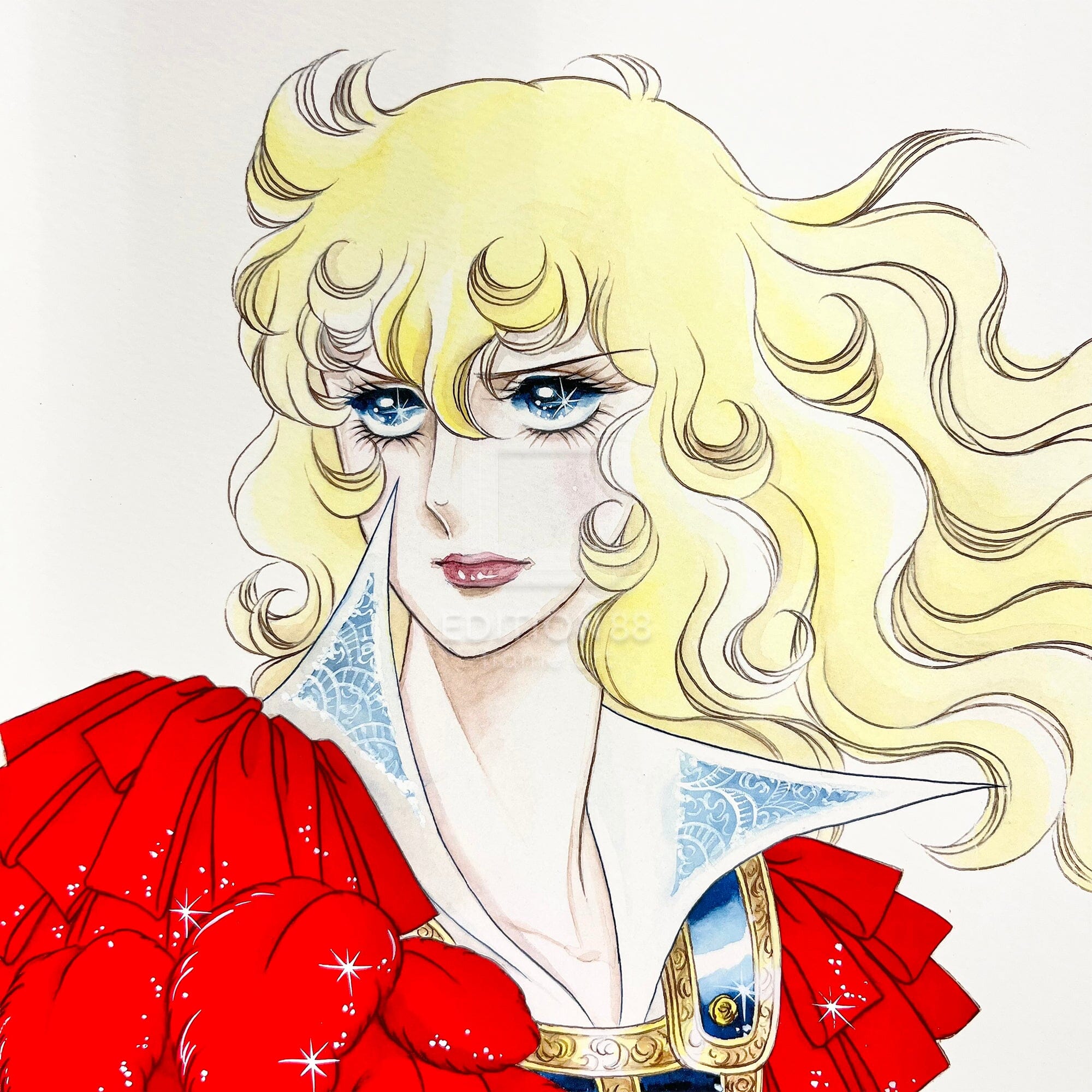 ベルサイユのばら」88グラフ14 DX / 池田理代子（直筆サイン入り