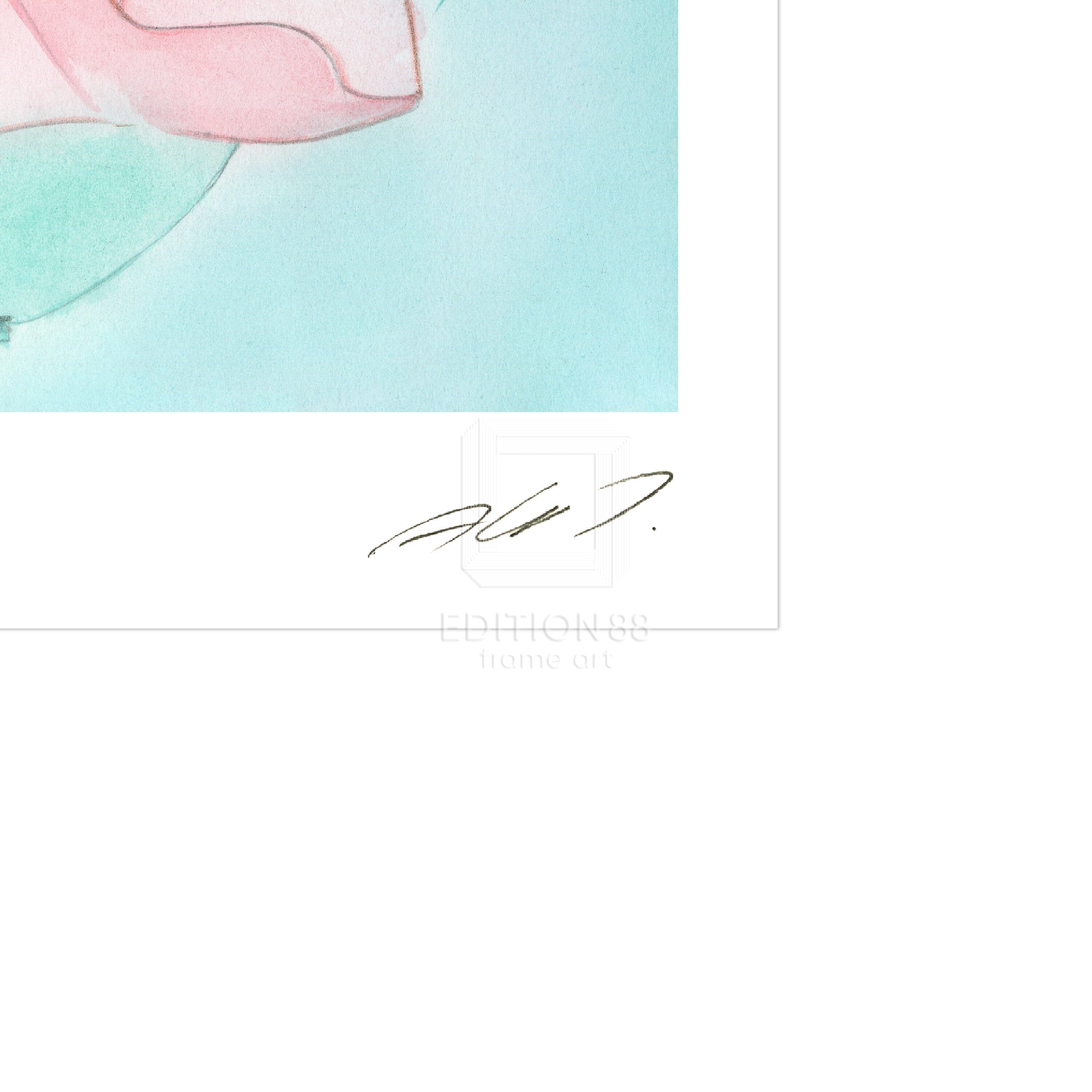 魔法の天使クリィミーマミ」88グラフ ハートのSEASON/ 高田明美（直筆