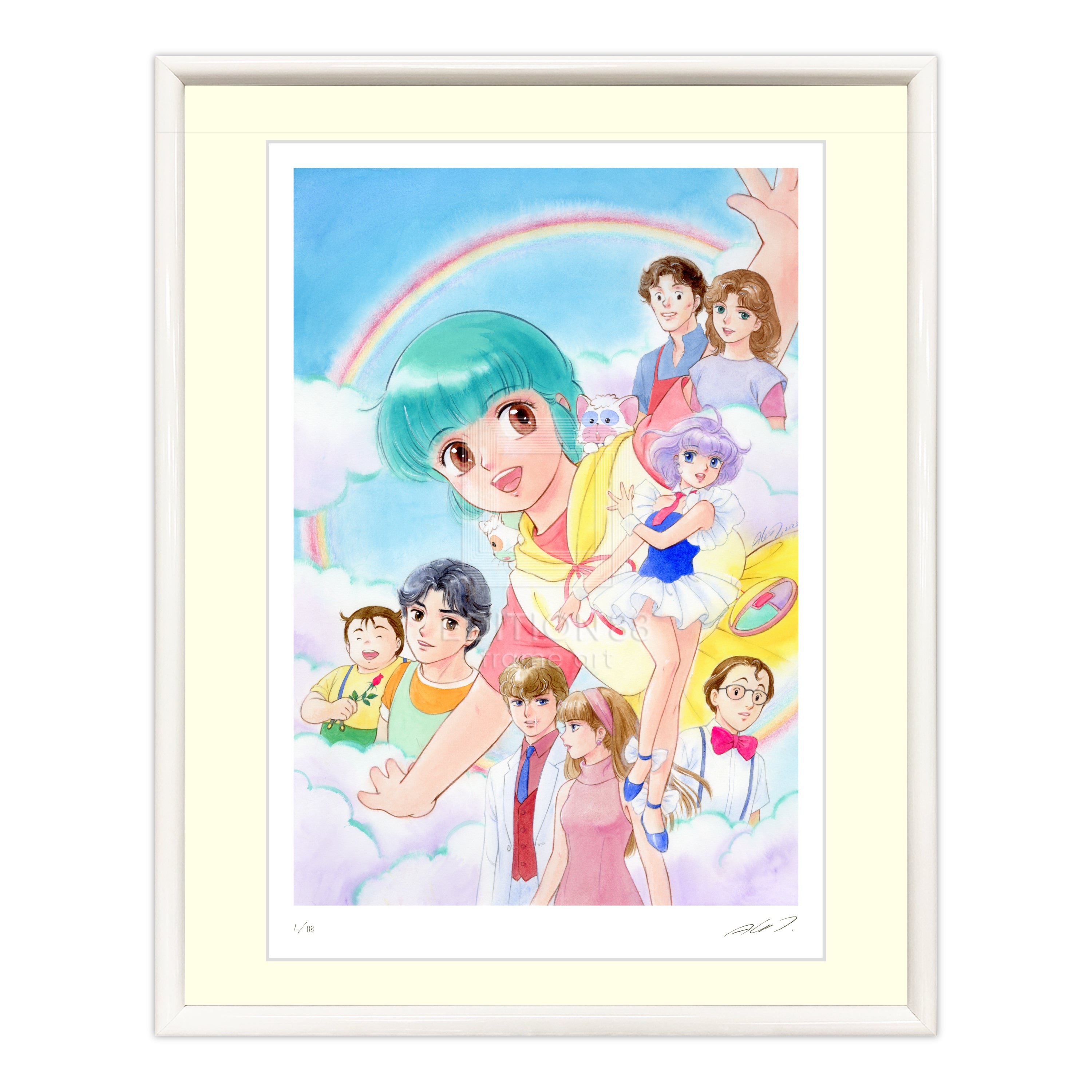 魔法の天使 クリィミーマミ」 88グラフ 40th Anniversary /高田明美