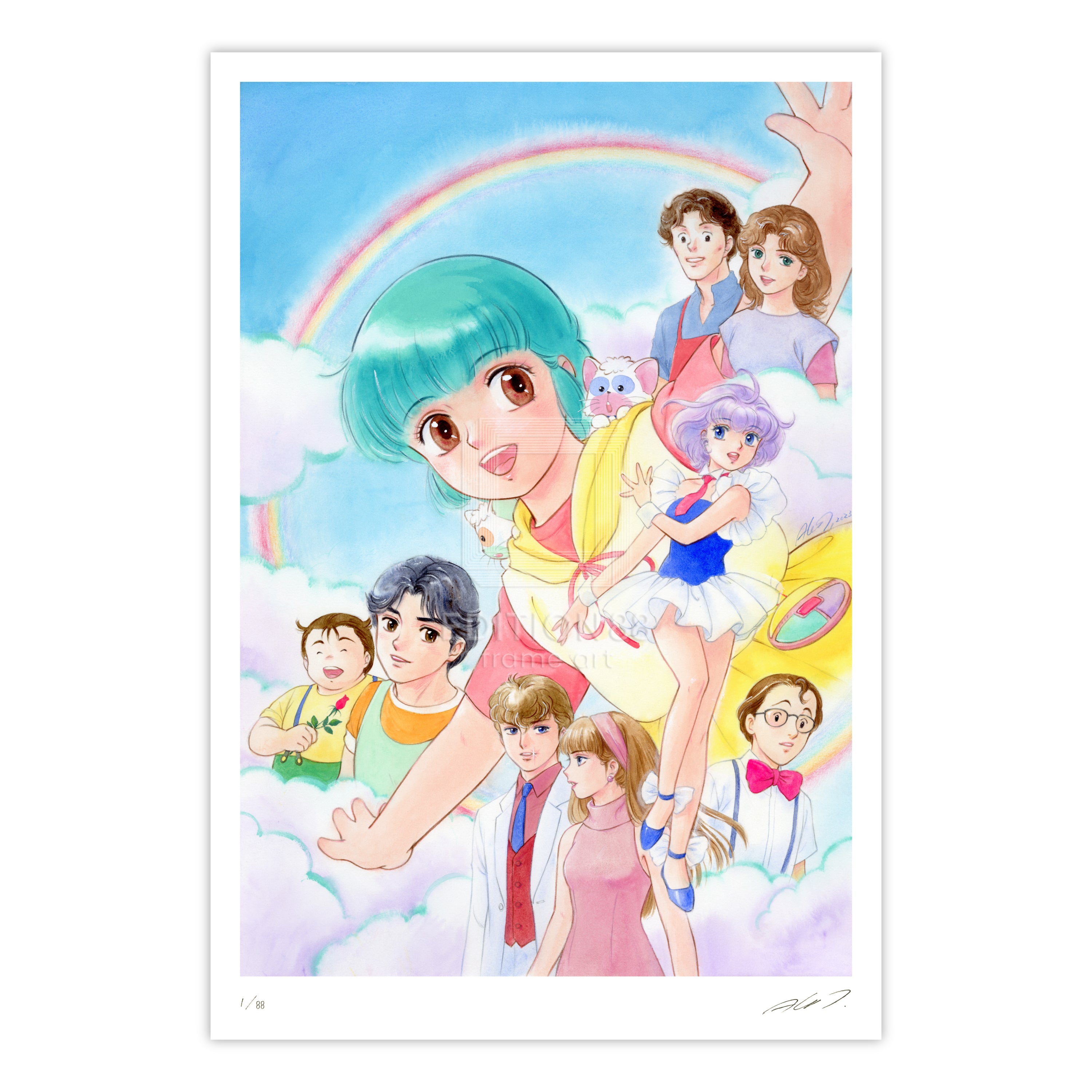 魔法の天使 クリィミーマミ」 88グラフ 40th Anniversary /高田明美