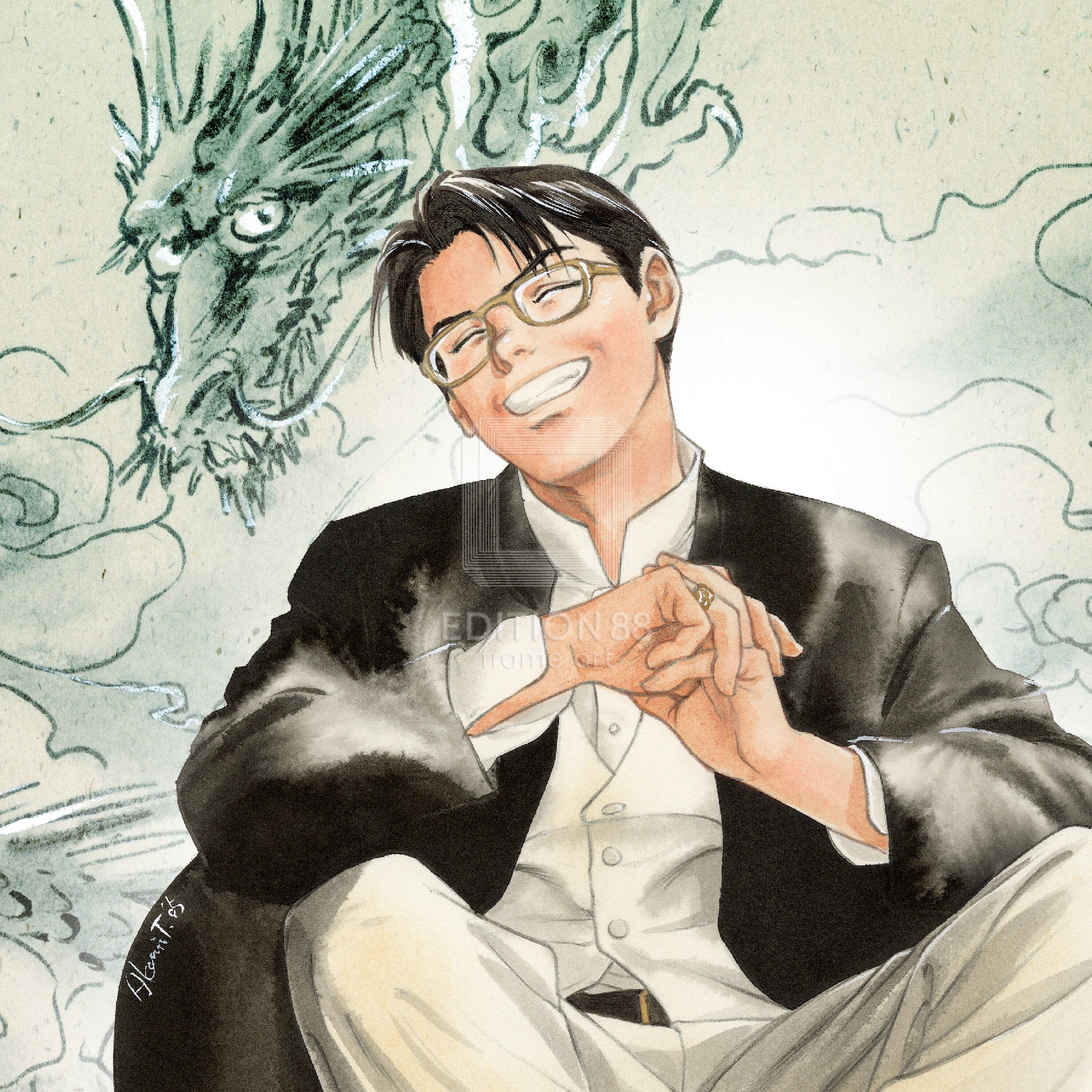 機動警察パトレイバー 」88グラフ2（高田明美直筆サイン入り / 限定100枚）