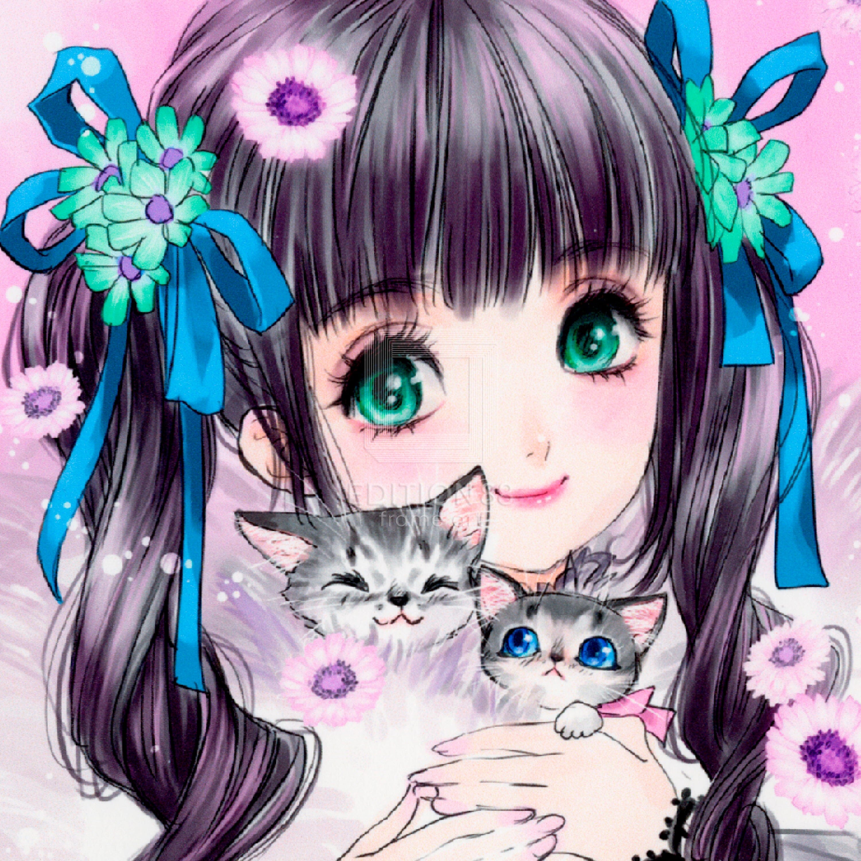 88グラフ ミニ「リボン」/いのまたむつみ（箔押しサイン入り）