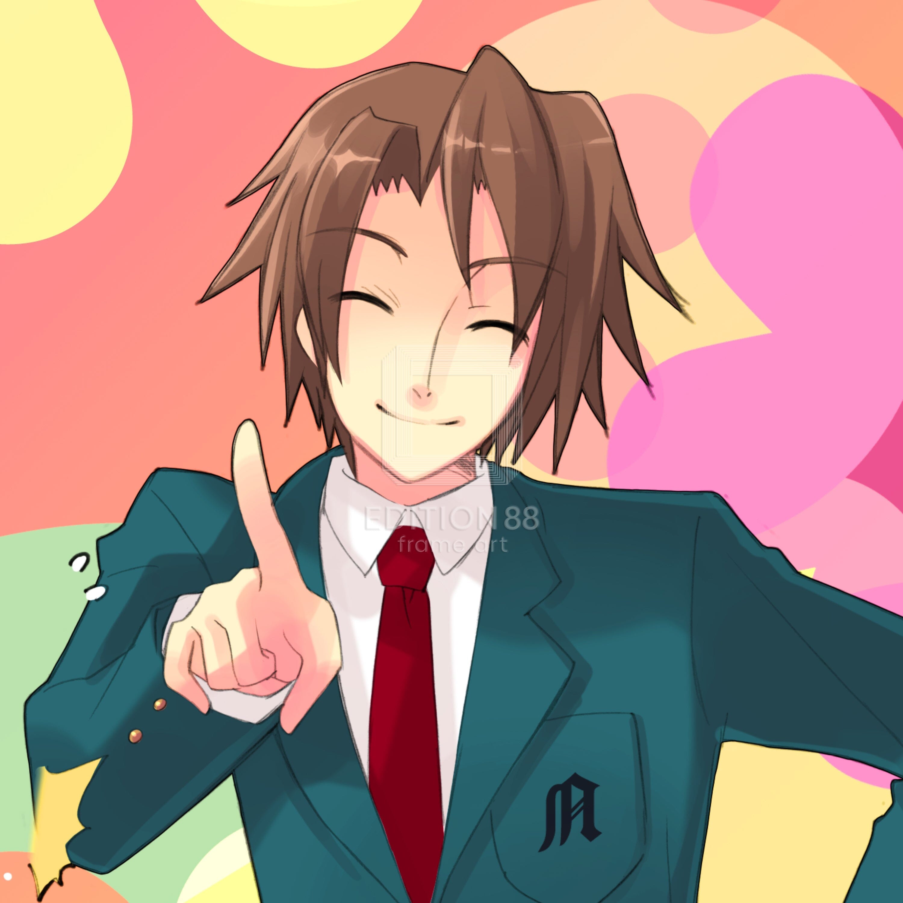 涼宮ハルヒの憂鬱」88グラフ3（「ザ・スニーカー」用イラスト 2006年8