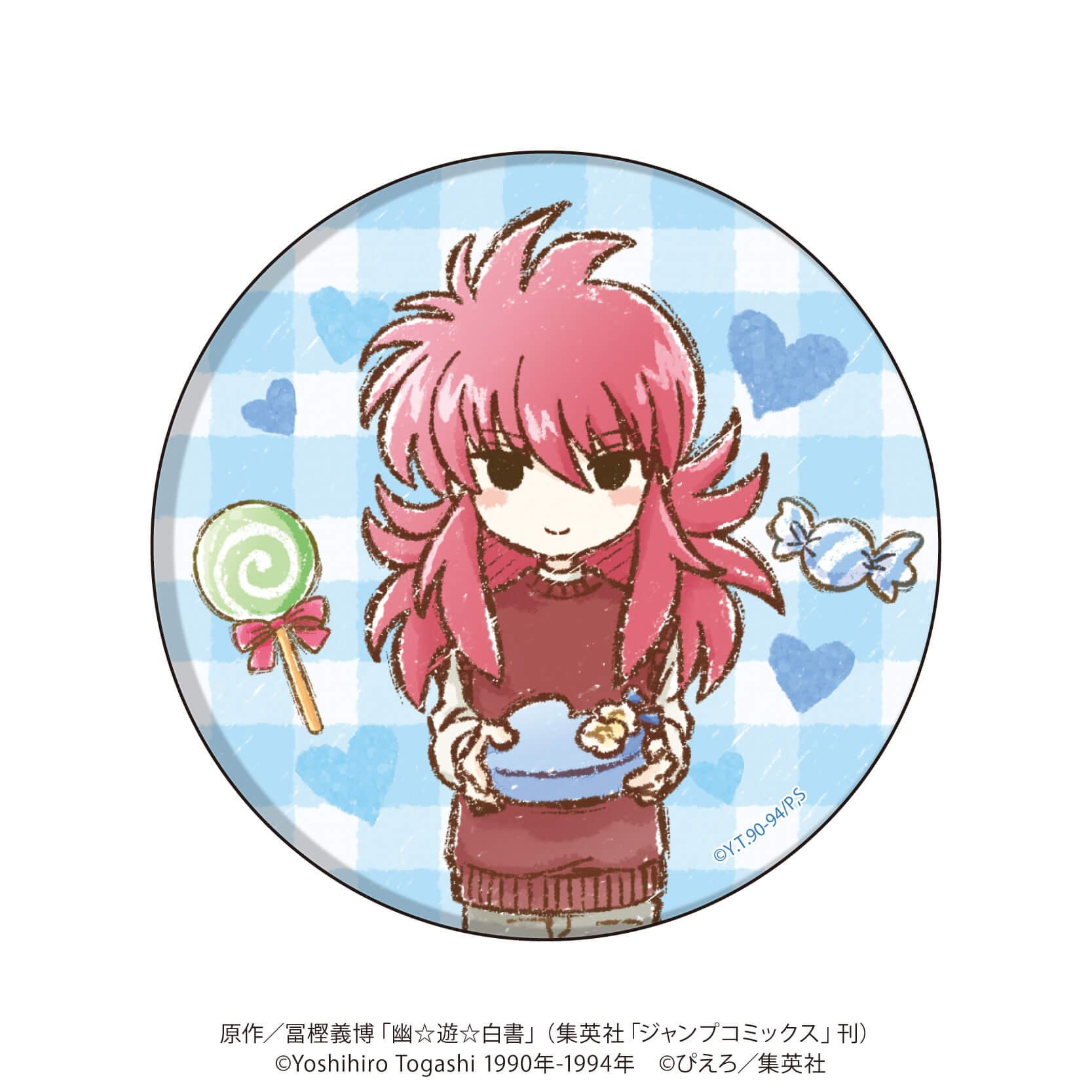 缶バッジ「幽☆遊☆白書」21/ホワイトデーver. コンプリートBOX(全6種