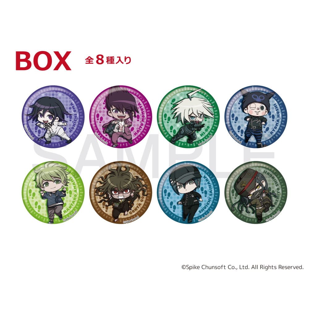 ニューダンガンロンパV3 ちびっとすてっぷ 缶バッジA BOX｜アニメ