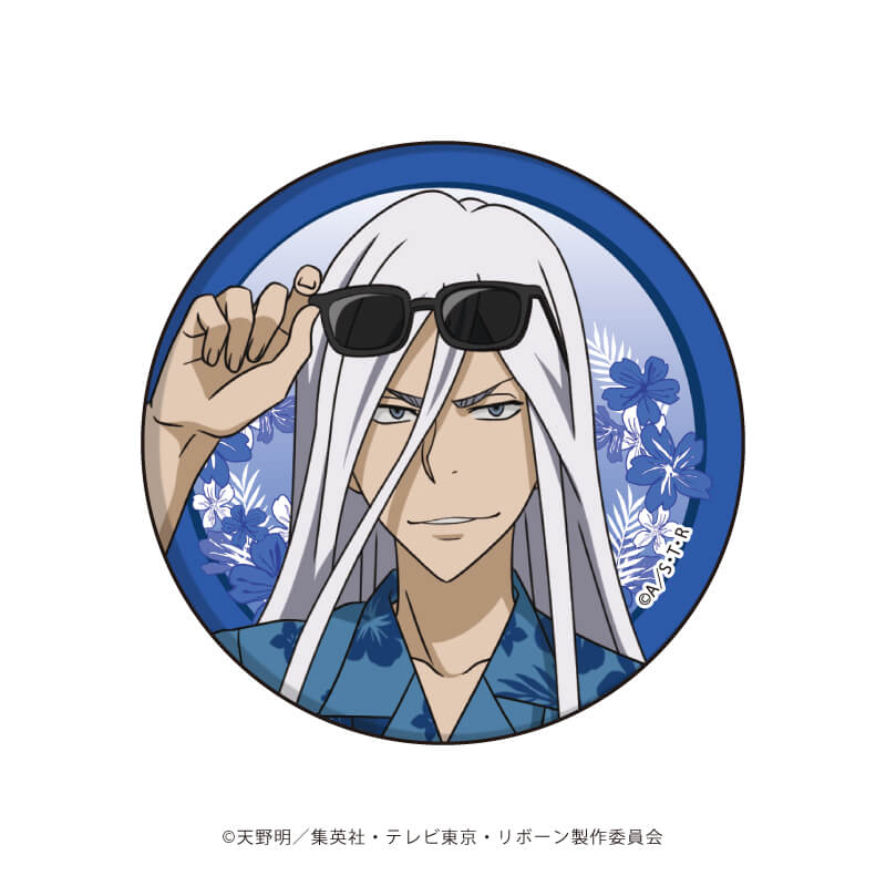 缶バッジ「家庭教師ヒットマンREBORN!」61/アロハシャツver