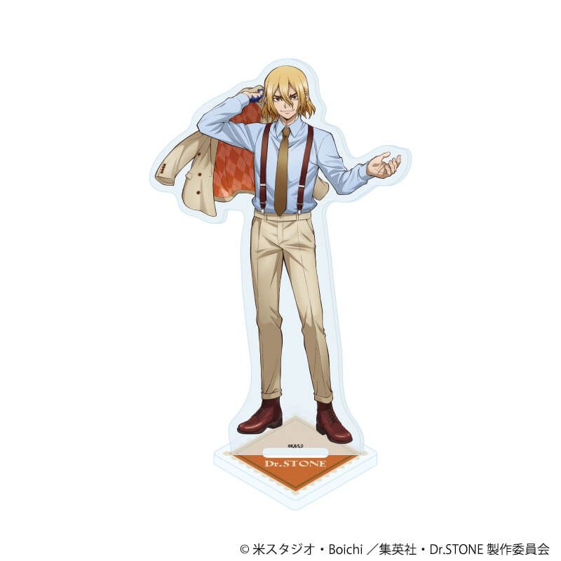 アクリルスタンド「Dr.STONE」51/アーガイル柄ver. 七海龍水(描き