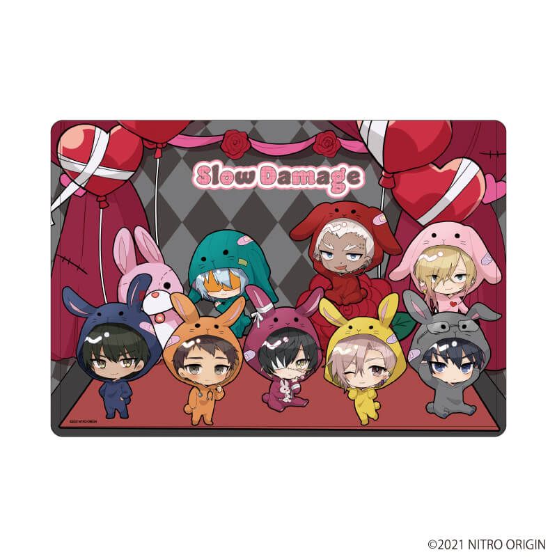 缶バッジ「スロウ・ダメージ」13/コンプリートBOX(全8種)(ミニキャラ