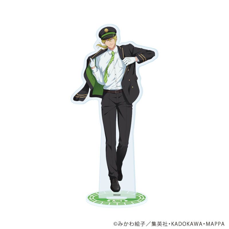 キャラクリアケース「TVアニメ『忘却バッテリー』」12/千早瞬平 駅員風