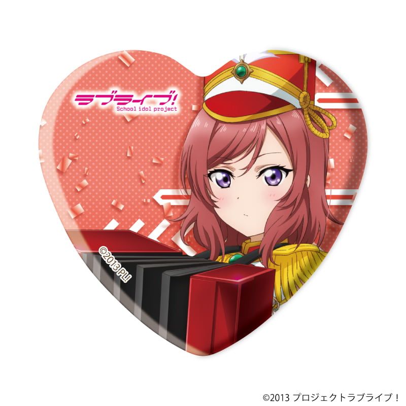 ハート型缶バッジ「ラブライブ！」01/パレードver. コンプリートセット