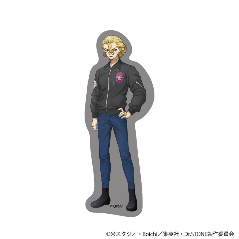 ダイカットステッカー「Dr.STONE」05/スタンリー・スナイダー フライト