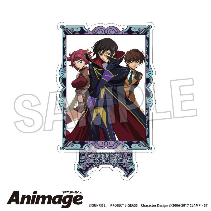 エアポート成田アニメデッキ アクリルスタンドC.C.コードギアス反逆の