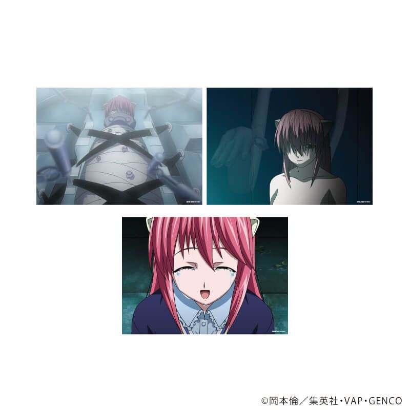 REPLICA GENGA 3枚セット「エルフェンリート」01/場面写イラスト(公式