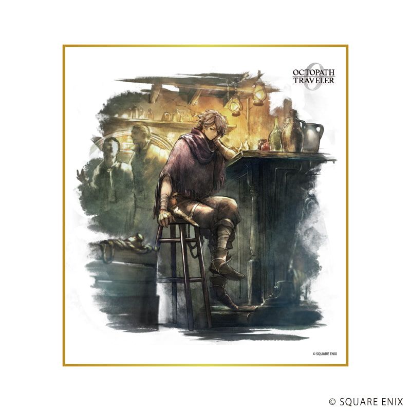 ミニ色紙「OCTOPATH TRAVELER 0」04/コンプリートセット(全8種)(公式