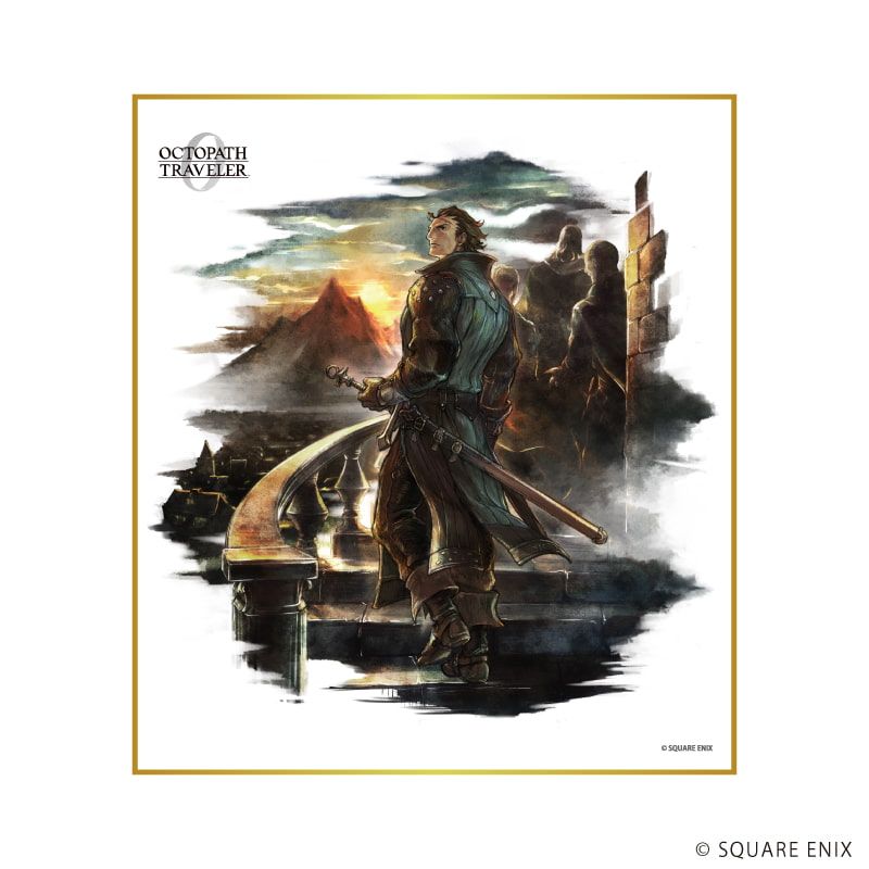ミニ色紙「OCTOPATH TRAVELER 0」04/コンプリートセット(全8種)(公式