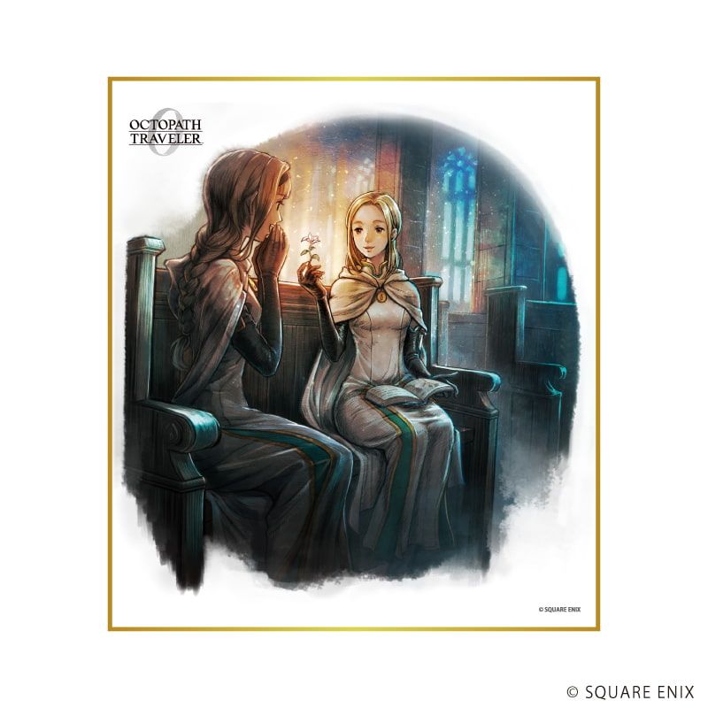 ミニ色紙「OCTOPATH TRAVELER 0」04/コンプリートセット(全8種)(公式