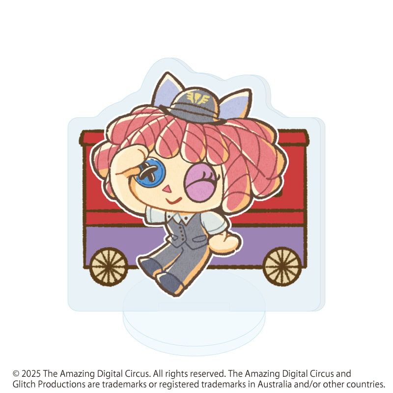 アクリルぷちスタンド「アメイジング・デジタル・サーカス」01/駅員ver