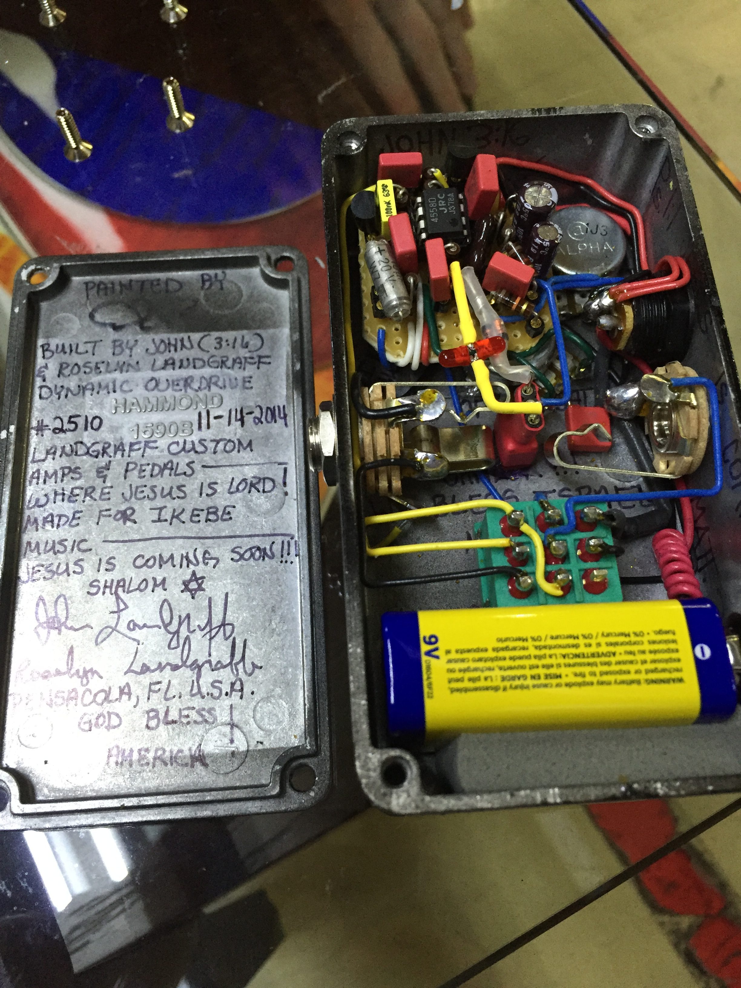 Landgraff Dynamic OverDrive を作製しました！ - EFFECT LAB