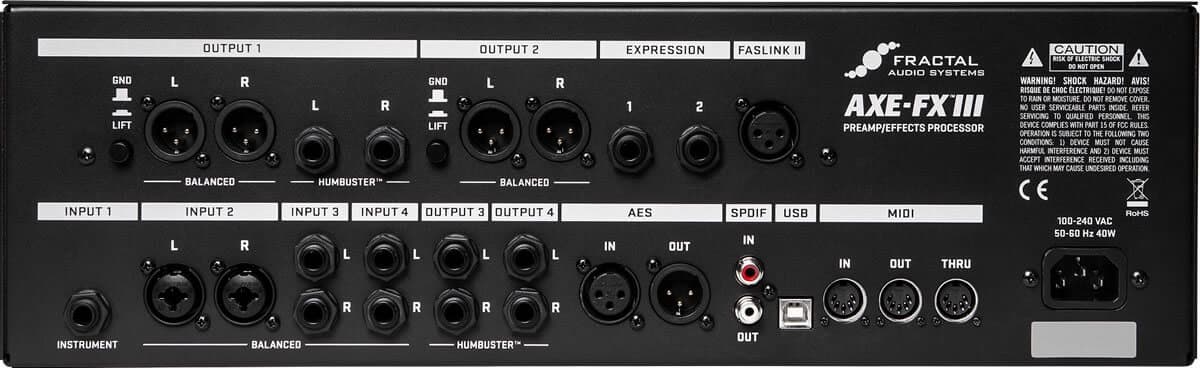 Fractal Audio Systems Axe-Fx III - 元祖ギター・プロセッサーAxe-Fx