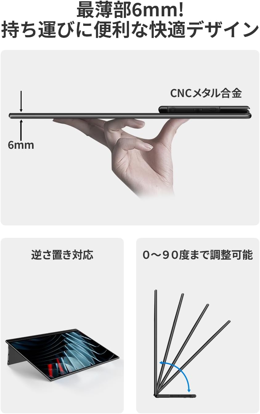 16インチ タッチペン対応 2560*1600 60Hz LQ-160PW/NW