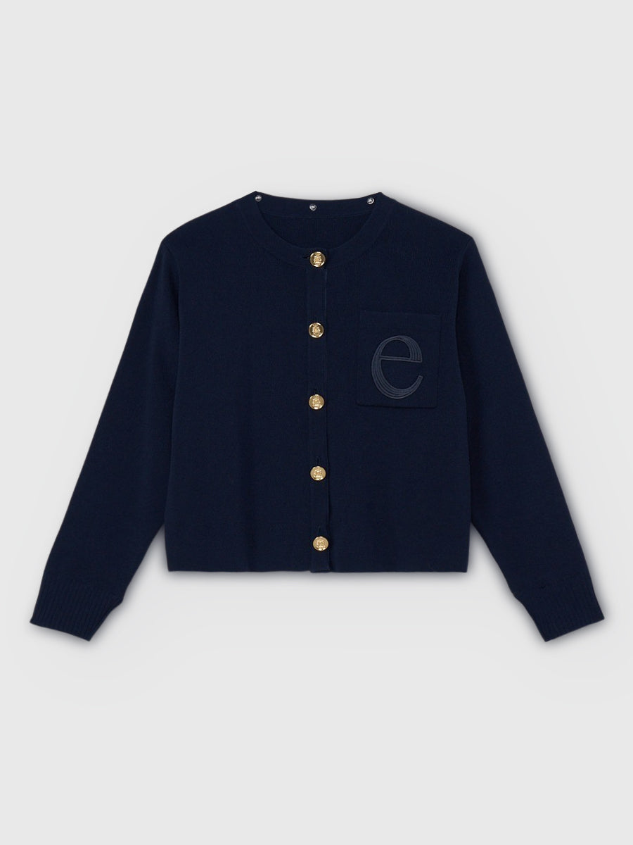 1.14 New Color】Attached collar カーディガン