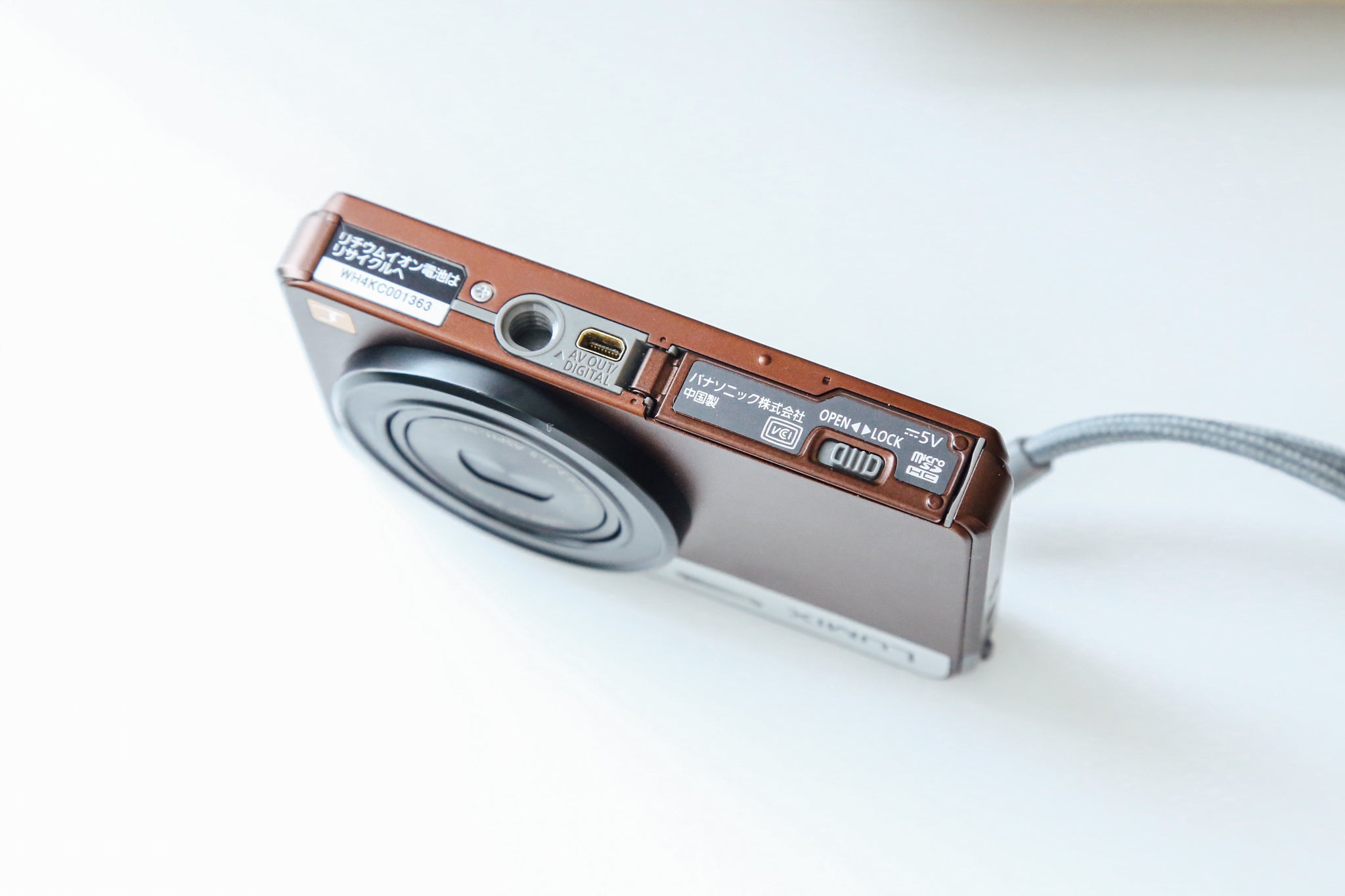 Panasonic LUMIX DMC-XS3【完動品】【実写済み❗️】大人ブラウン