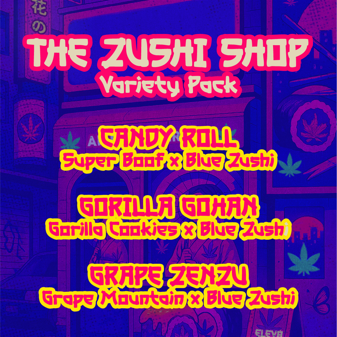 Zushi Shop Variety Pack | Blue Zushi Seeds | Elev8 Seeds