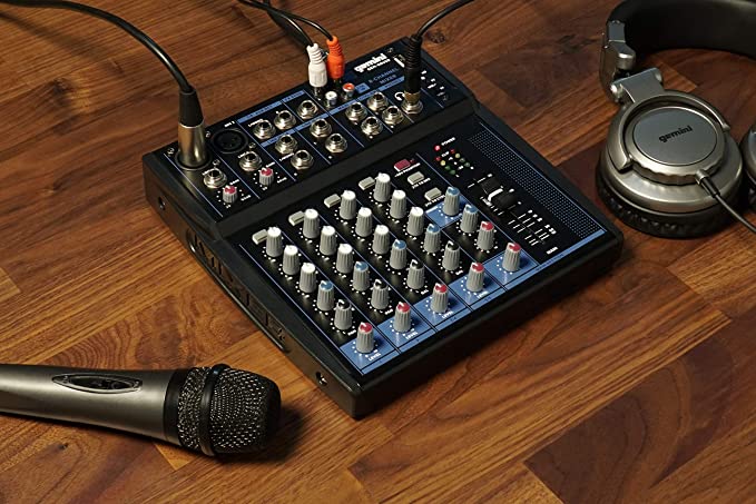 Gemini GEM-08USB Analog Mixer with Bluetooth - Electronic Emporium