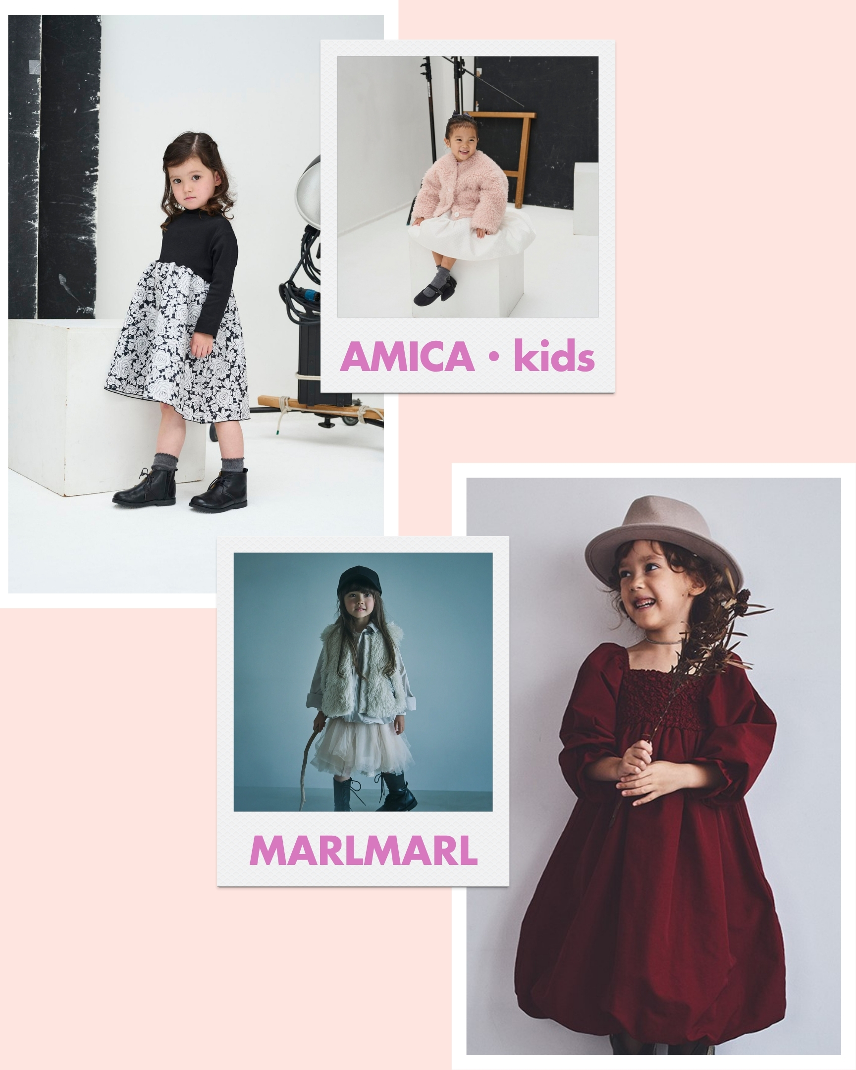 mina perhonen(ミナ ペルホネン)｜【KIDS】choucho トップス ネイビー