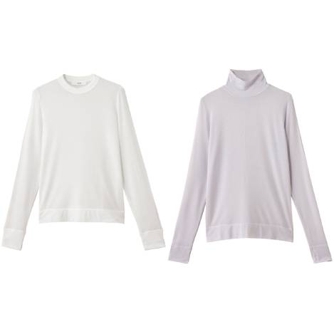 ebure(エブール)｜【店舗限定】ブライトシアー ボウタイブラウス