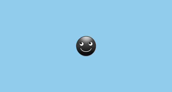 ☻ Black Smiling Face Emoji | Meaning, Copy And Paste