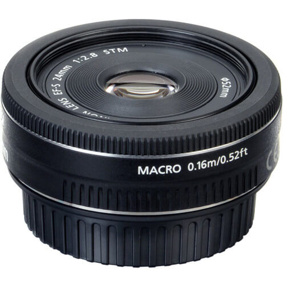 Lente Canon EF-S 24mm f/2.8 STM - eMania Foto e Video