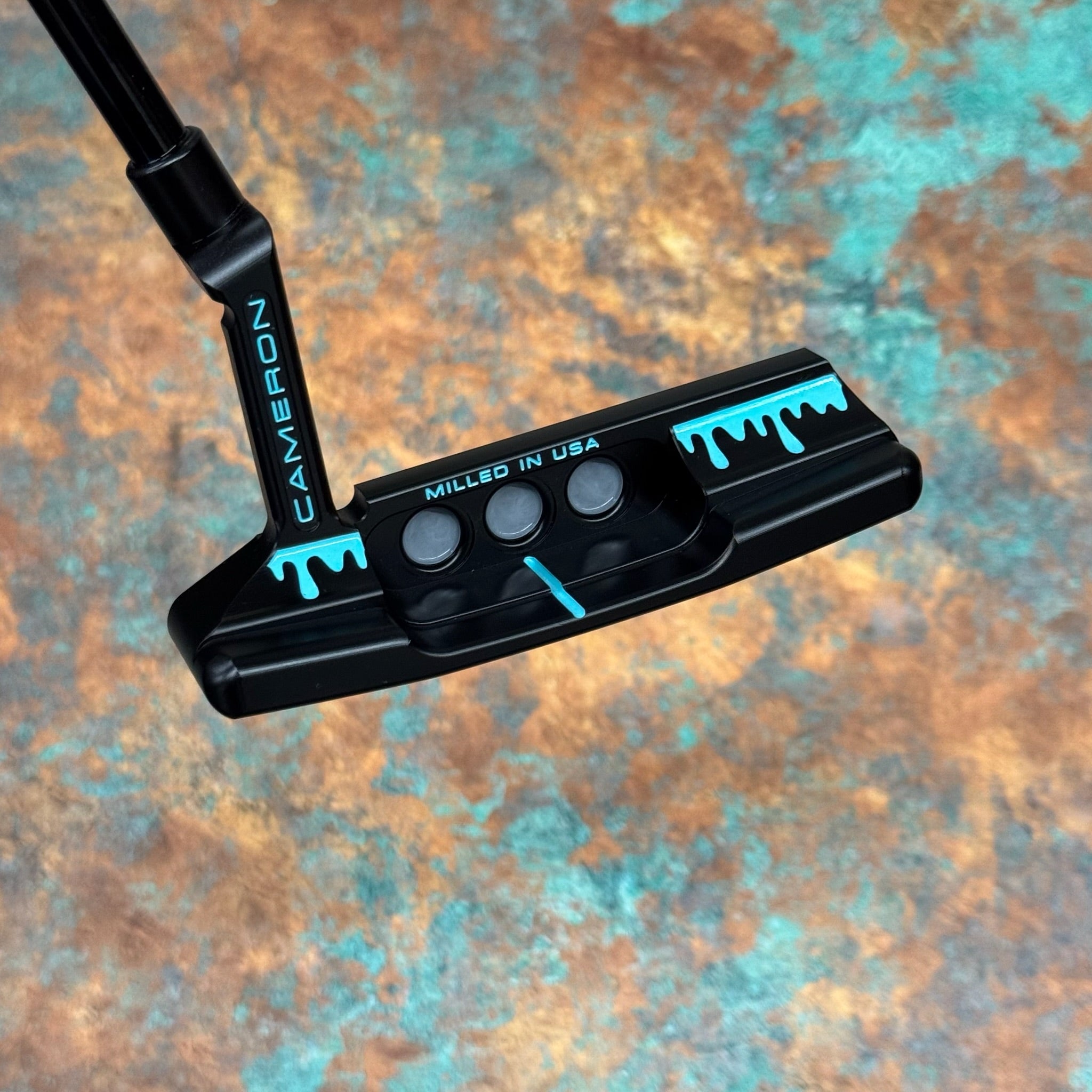 Scotty Cameron Super Select Newport 2 (Black PVD) Drip Print