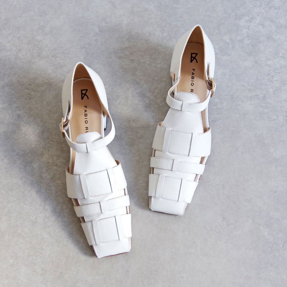 FABIO RUSCONI ファビオ ルスコーニ】グルカサンダル 【6329】スクエア