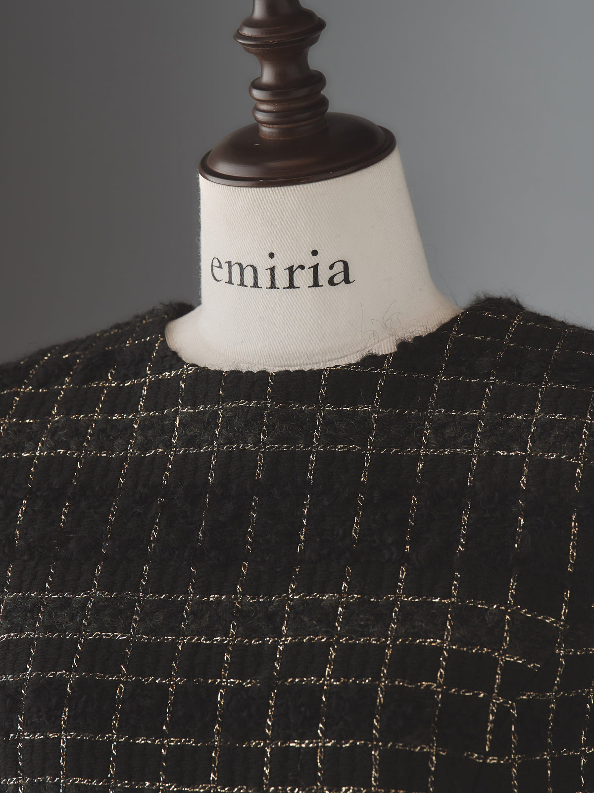 MALHIA KENT tweed one-piece | EmiriaWiz公式オンラインストア