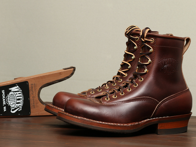 ホワイツ] WHITE'S BOOTS レーストウ Farmer Rancher 7'' ブラウン