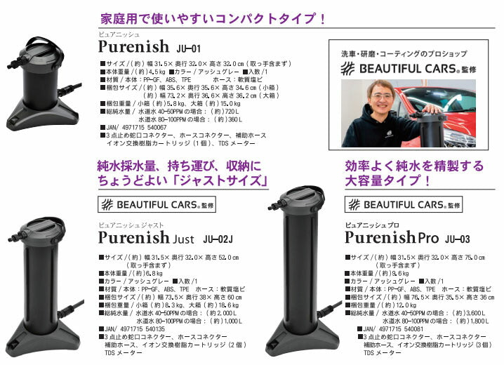メーカー直送品] グリーンライフ 純水器ピュアニッシュジャスト 拭き