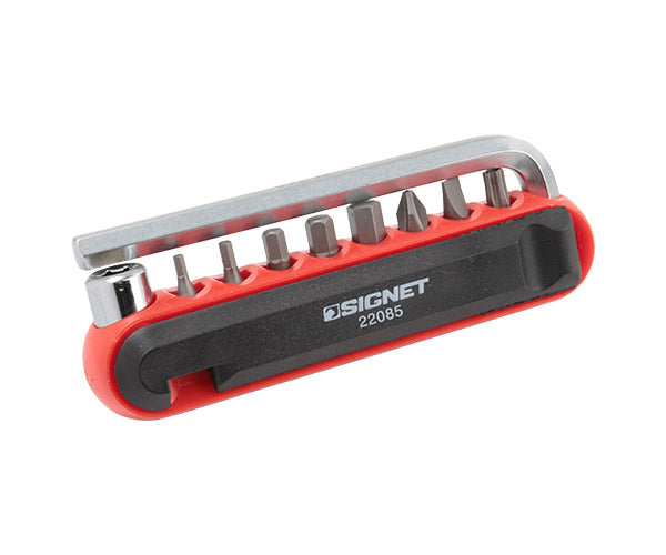 シグネット 22085 12PCS バイクツールセット mini レッド