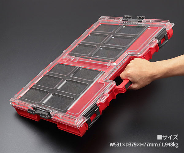 キューブリック 5901238256601 超耐久オーガナイザー L 2.0 容量6L 幅