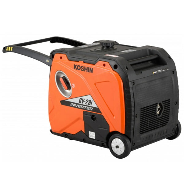 メーカー直送業者便] KOSHIN インバーター発電機 2.9kVA GV-29I タンク