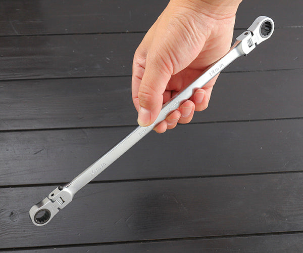 Pro-Auto LDFL-2S 超ロングダブルフレックスロックギアレンチ 2本組