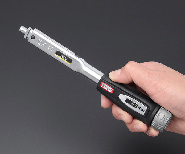 TONE プレセット形トルクレンチ(ダイレクトセット・差替式) トルク調整