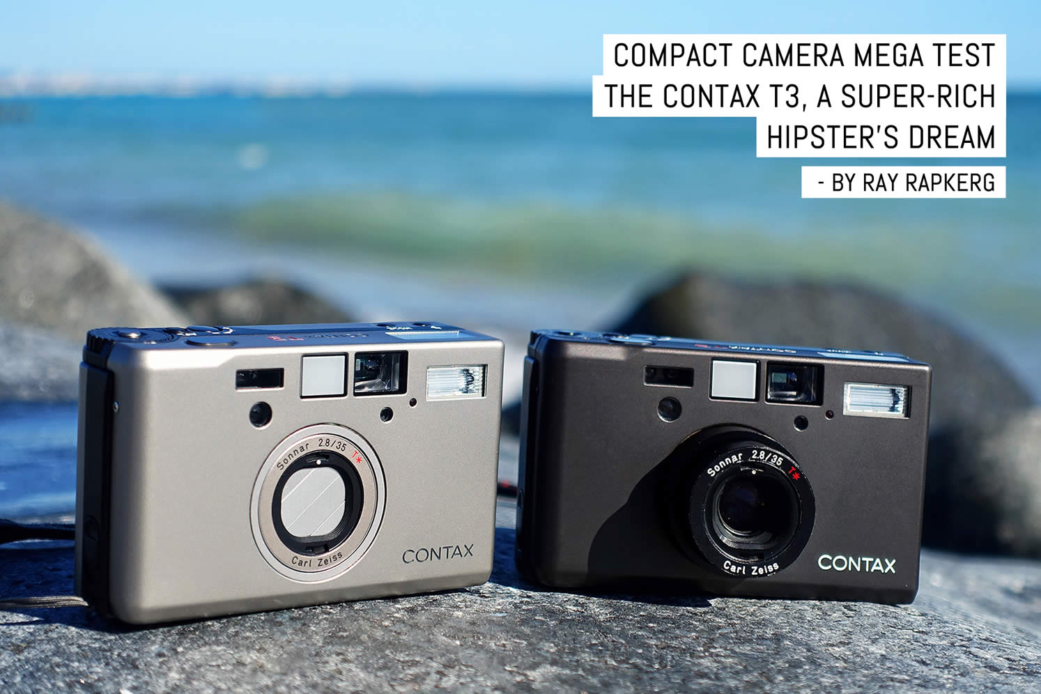 Compact camera mega test: The Contax T3, a super-rich hipster's